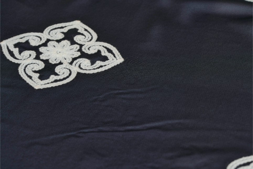 Embroidery on Chiffon - 19